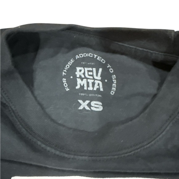 Rev Mia Addicted to Speed Instagram Sensation Black Graphic T-Shirt for Men - Picture 6 of 6